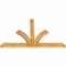 Ekena Millwork Richland Rough Sawn Timber Gable Bracket, Western Red Cedar, 96"W x 60"H x 4"D x 6"F, 15/12 Pitch GBW096X60X0406RIC00RWR - alternate 5